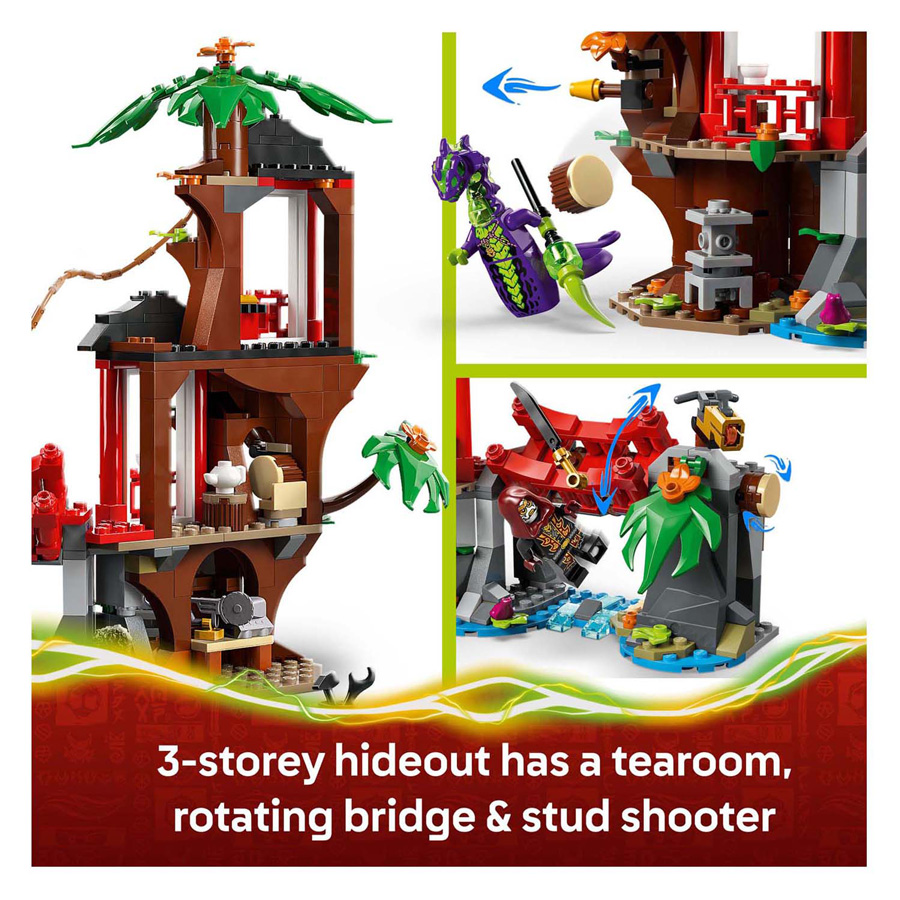 LEGO Ninjago 71857 Ninjavoertuigen bij de boomhut