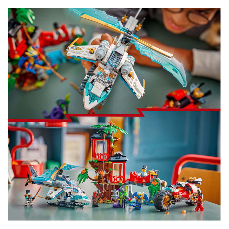 LEGO Ninjago 71857 Ninjavoertuigen bij de boomhut