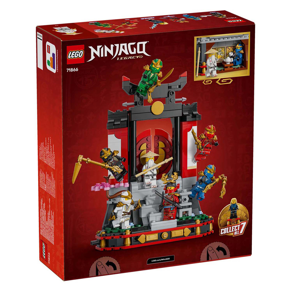 LEGO Ninjago 71866 15-jarig jubileum: Display met ninjapersonages