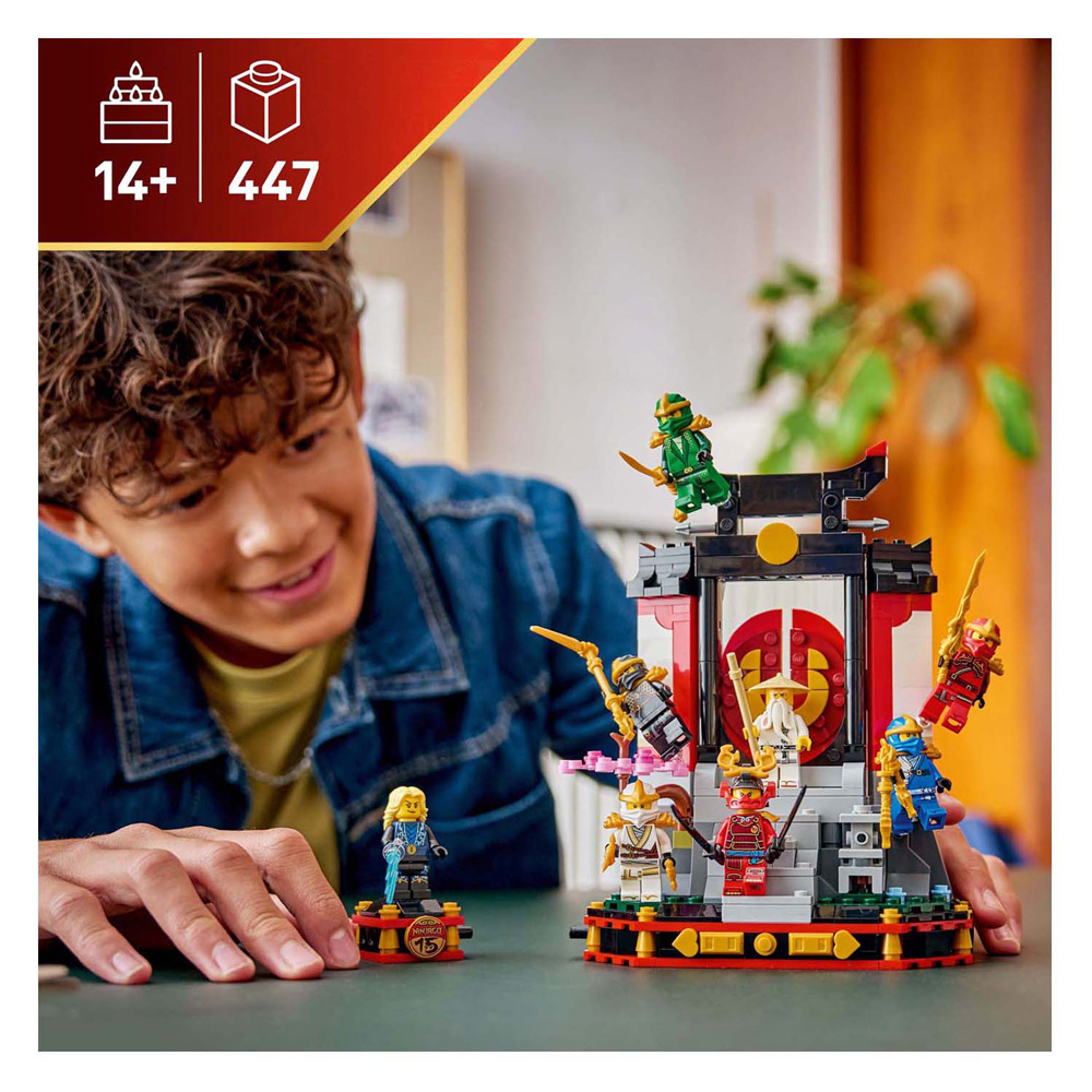 LEGO Ninjago 71866 15-jarig jubileum: Display met ninjapersonages