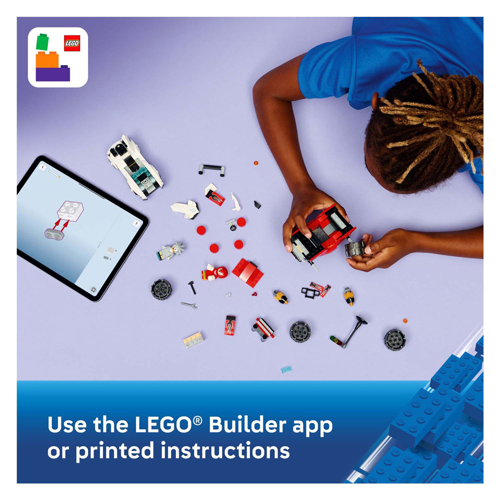 LEGO Sonic the Hedgehog 77118 Silvers auto vs. Knuckles' monstertruck