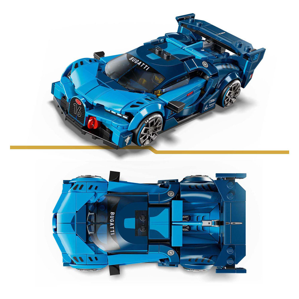 LEGO Speed Champions 77253 Bugatti Vision GT hyper sportauto