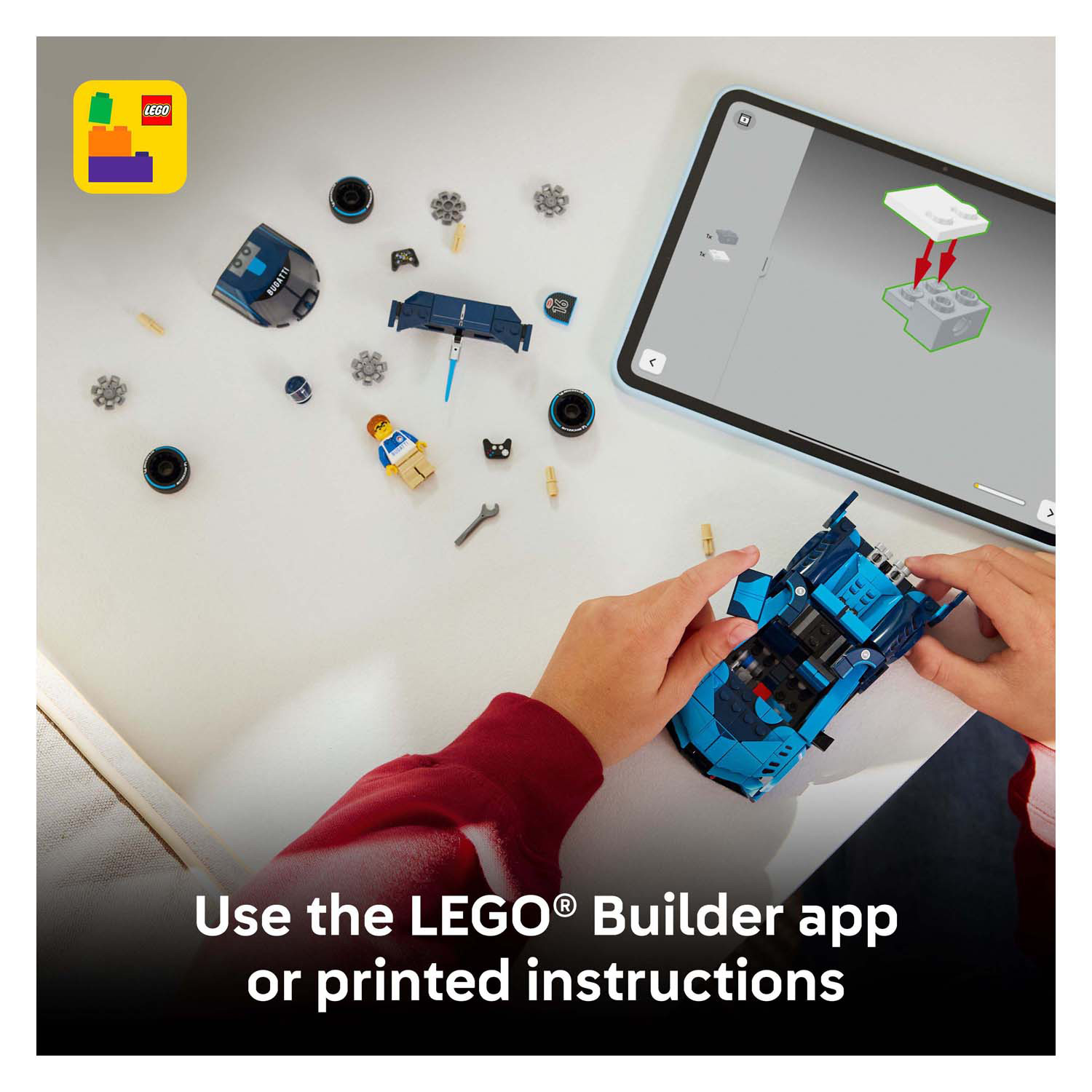 LEGO Speed Champions 77253 Bugatti Vision GT hyper sportauto