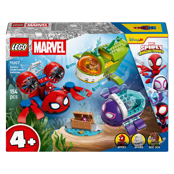 LEGO Marvel 11207 Spidey: onderwatervoertuigen