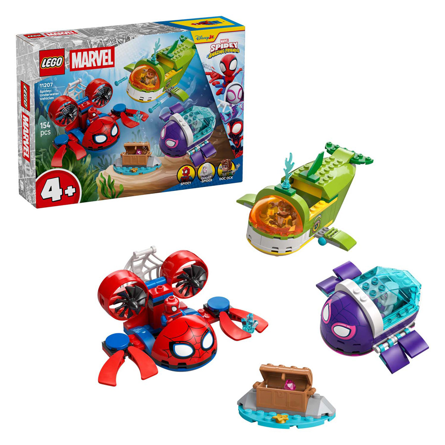LEGO Marvel 11207 Spidey: onderwatervoertuigen