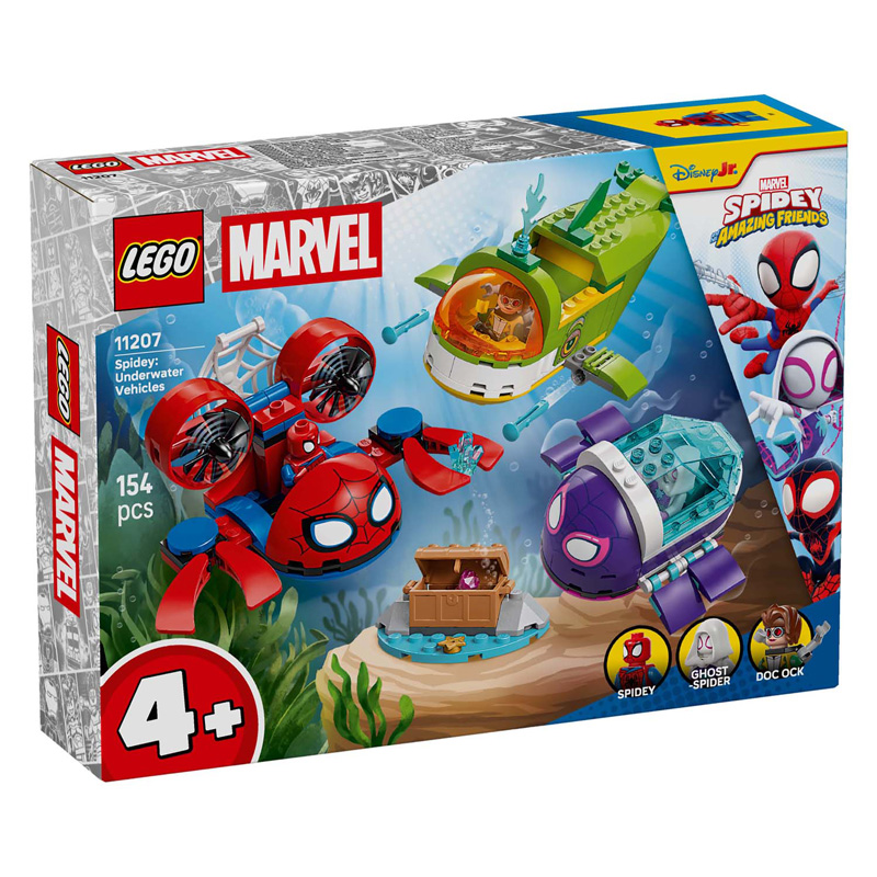 LEGO Marvel 11207 Spidey: onderwatervoertuigen