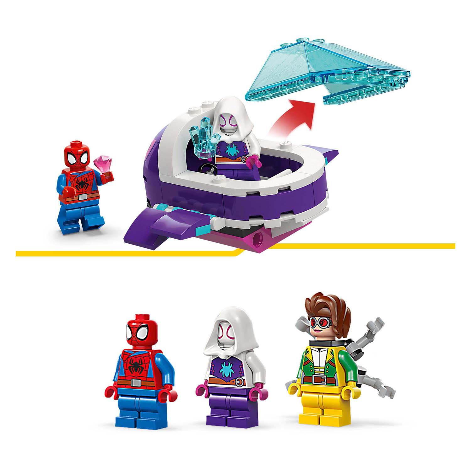 LEGO Marvel 11207 Spidey: onderwatervoertuigen