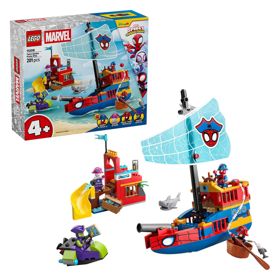 LEGO Marvel 11208 Team Spidey piratenschip