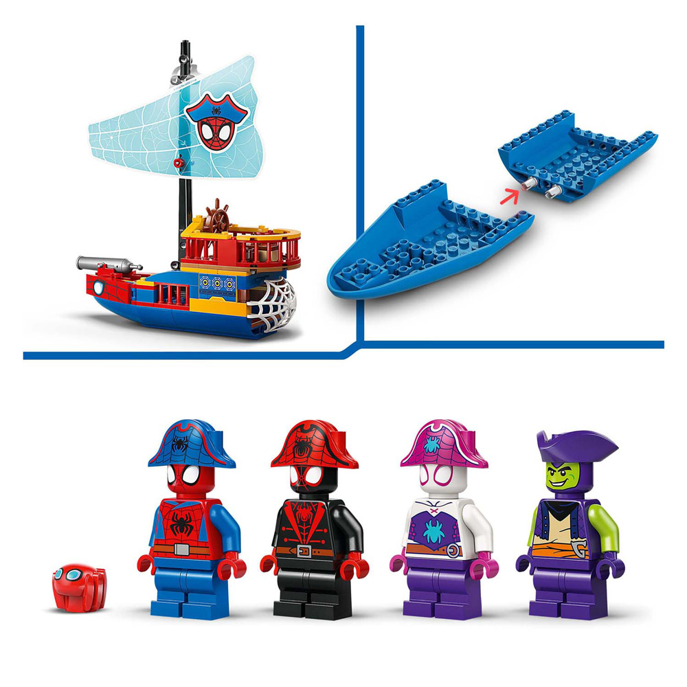 LEGO Marvel 11208 Team Spidey piratenschip