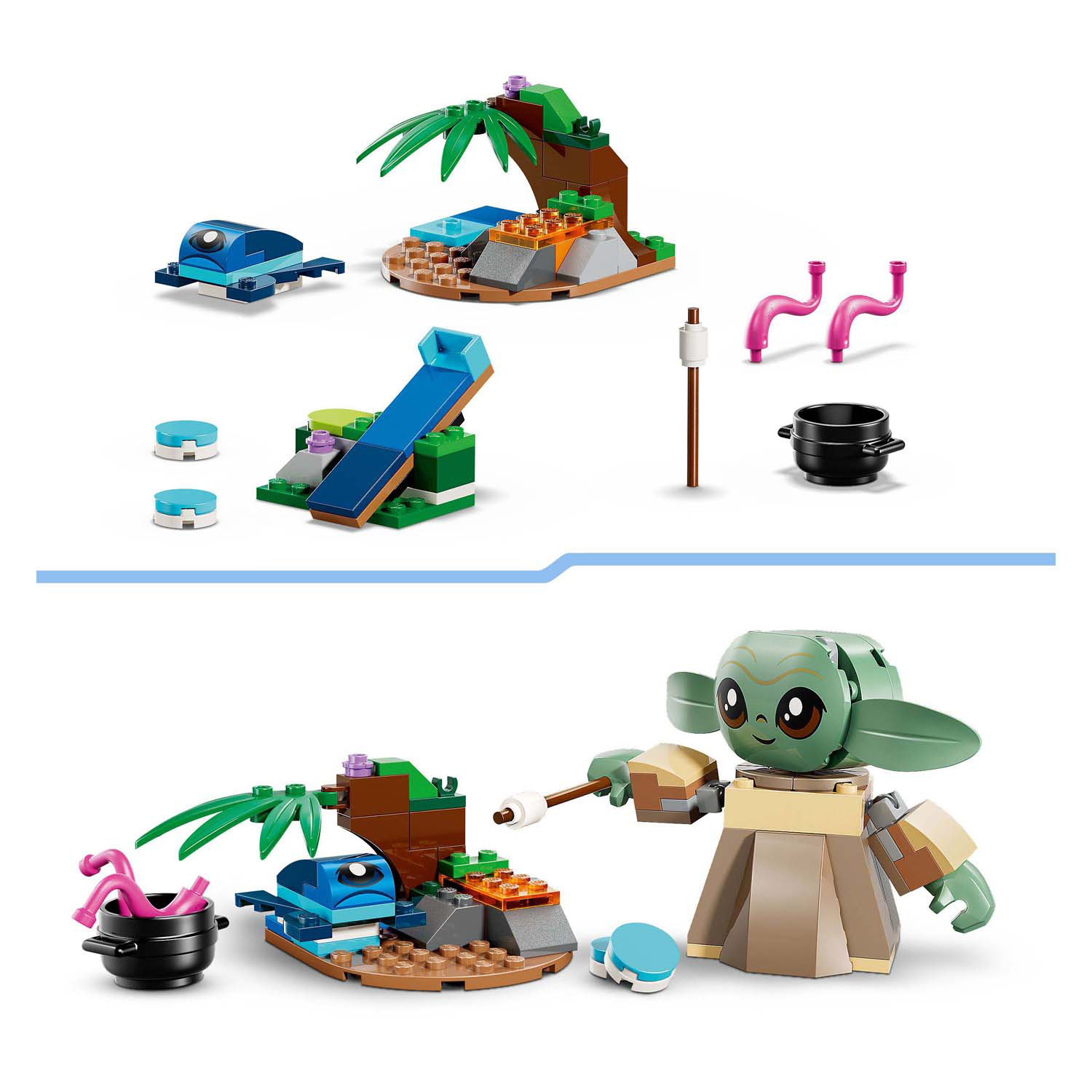 LEGO Star Wars 75443 La maison de Grogu