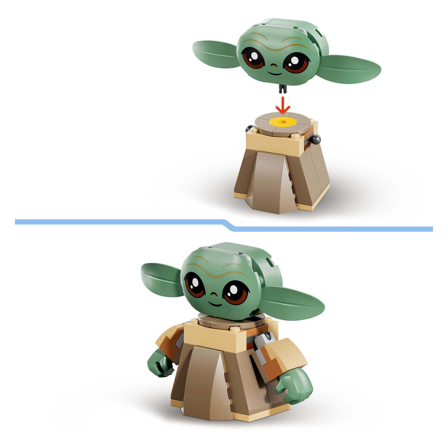 LEGO Star Wars 75443 La maison de Grogu