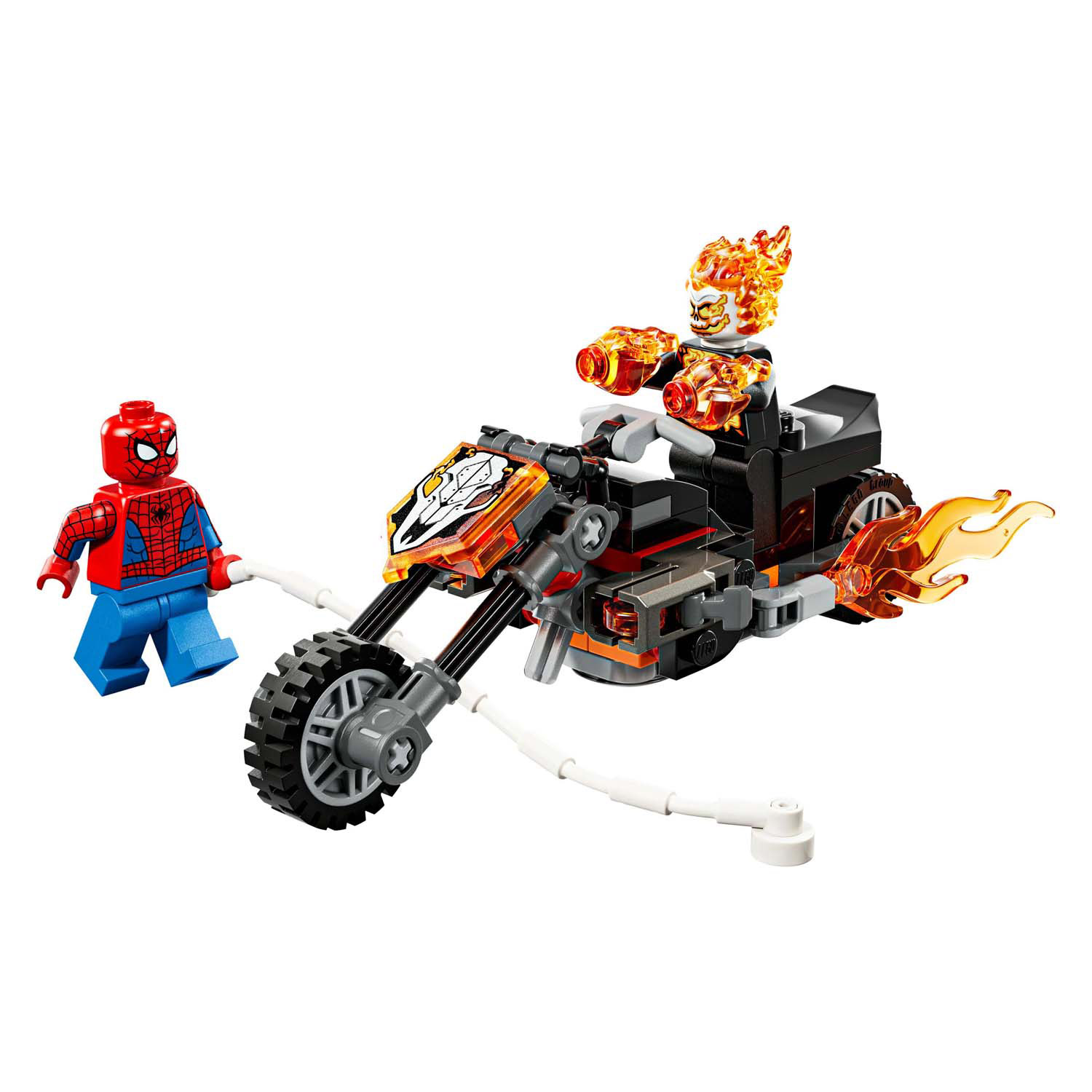 LEGO Super Heroes 76335 Marvel Spider-Man contre la moto Ghost Rider