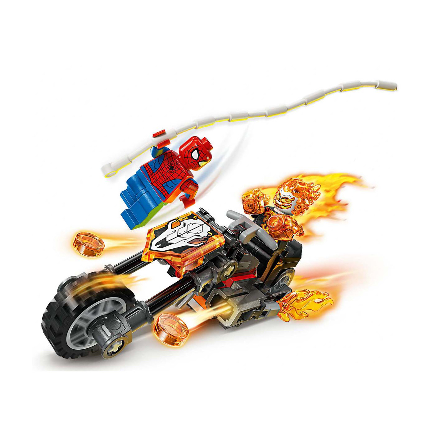 LEGO Super Heroes 76335 Marvel Spider-Man contre la moto Ghost Rider