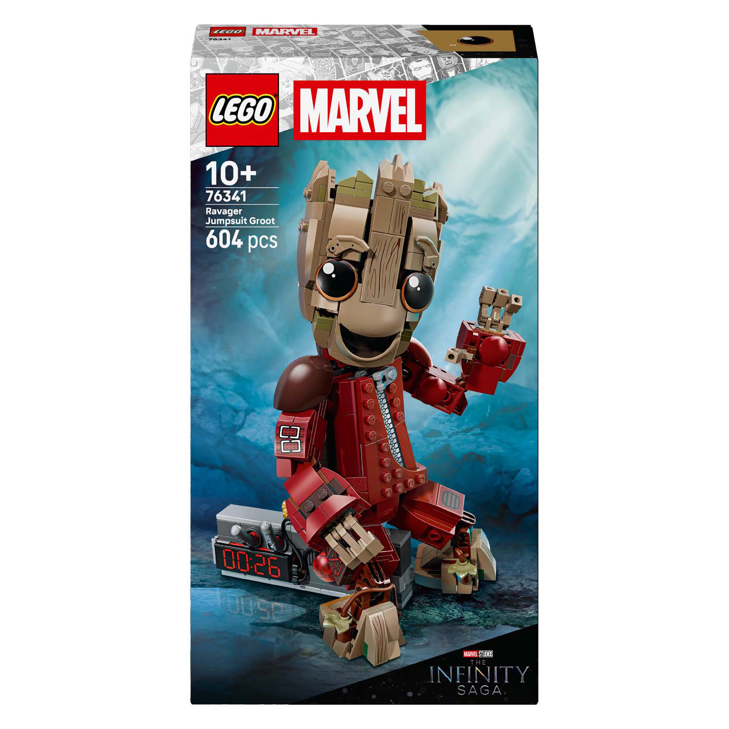 LEGO Marvel 76341 Groot in Ravager jumpsuit