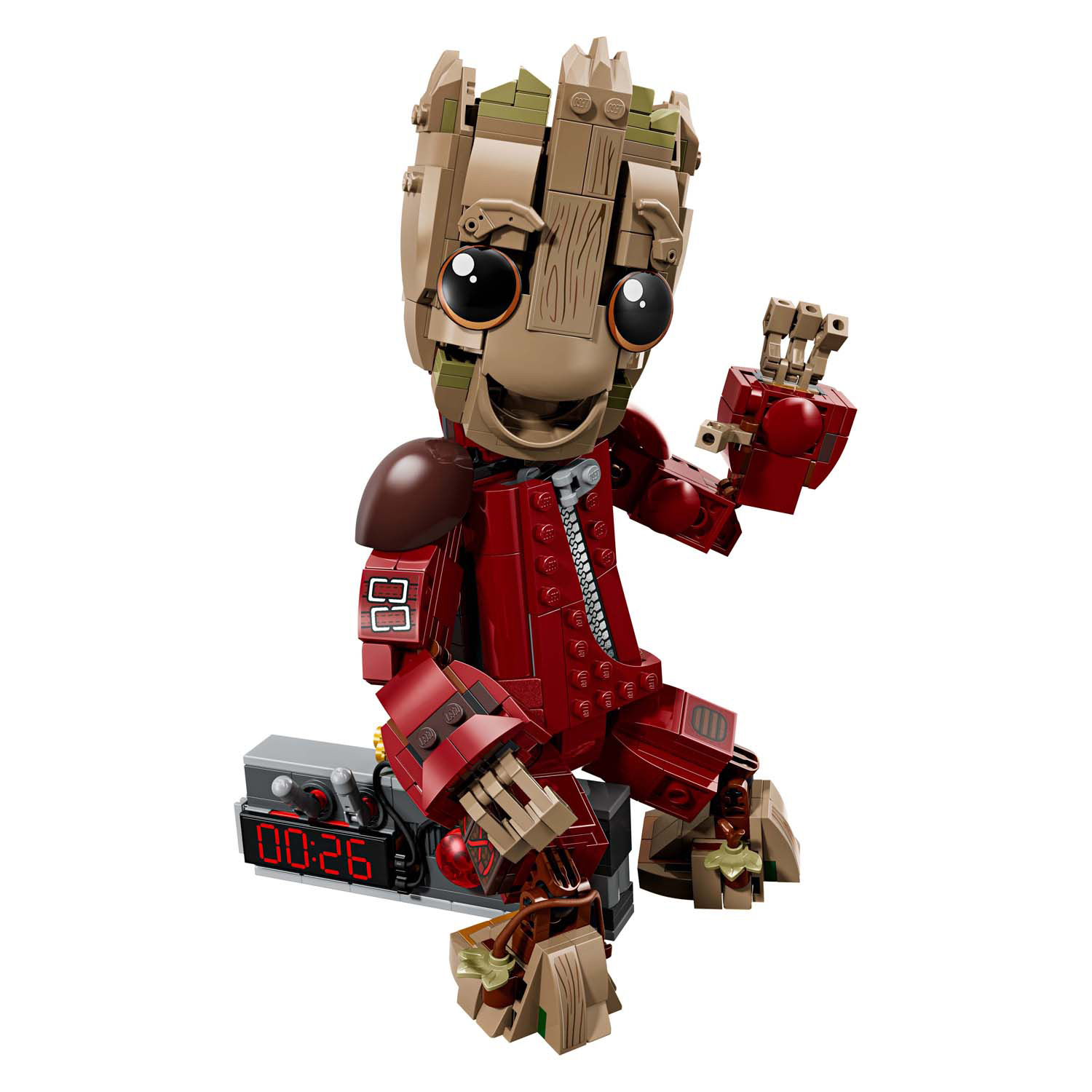 LEGO Marvel 76341 Groot in Ravager jumpsuit