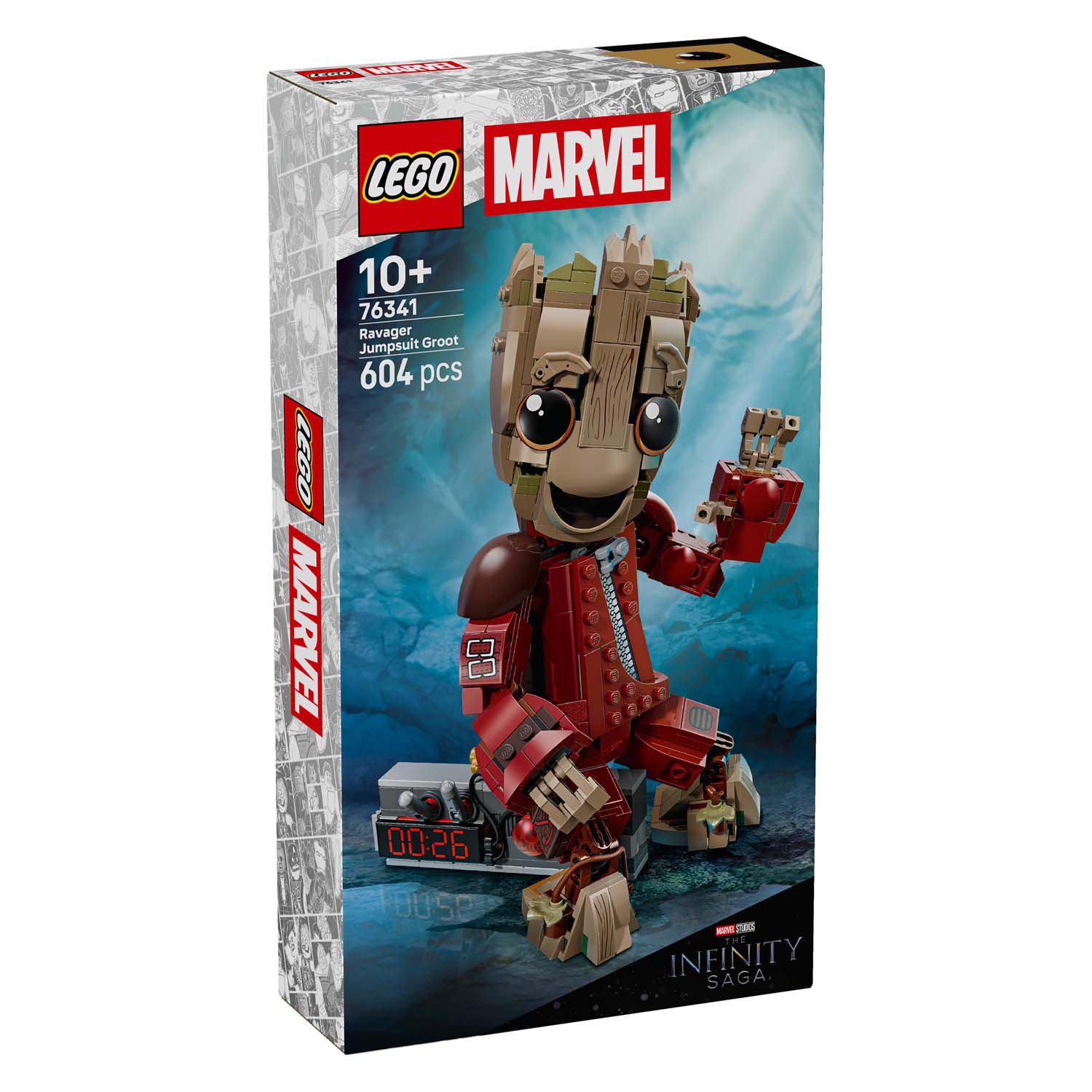 LEGO Marvel 76341 Groot in Ravager jumpsuit