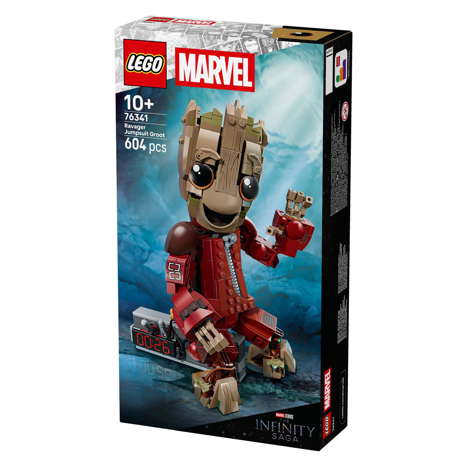 LEGO Marvel 76341 Groot in Ravager jumpsuit