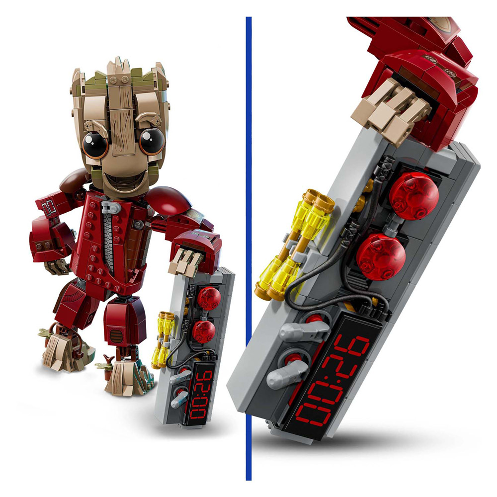 LEGO Marvel 76341 Groot in Ravager jumpsuit