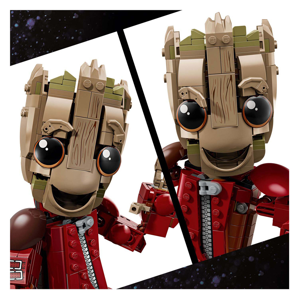 LEGO Marvel 76341 Groot in Ravager jumpsuit