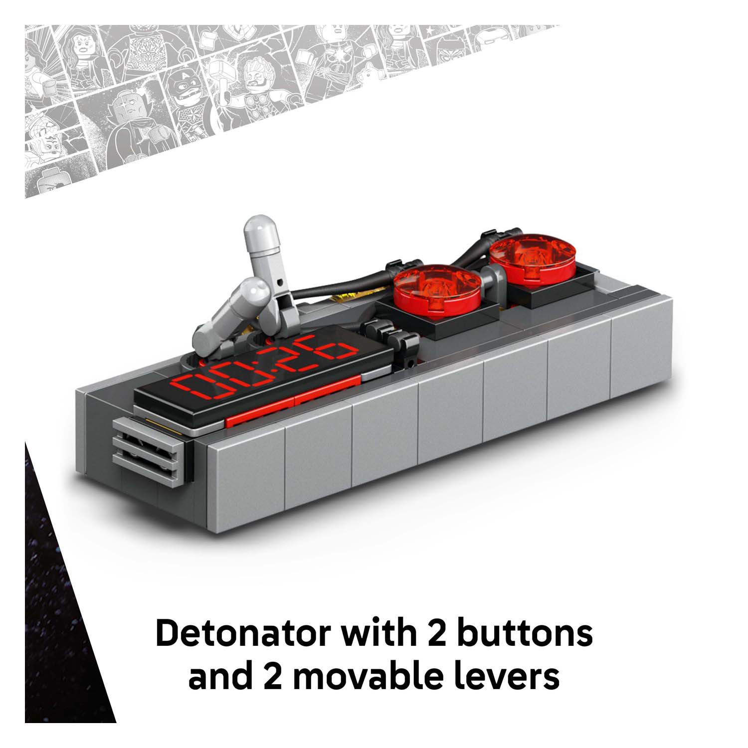 LEGO Marvel 76341 Groot in Ravager jumpsuit