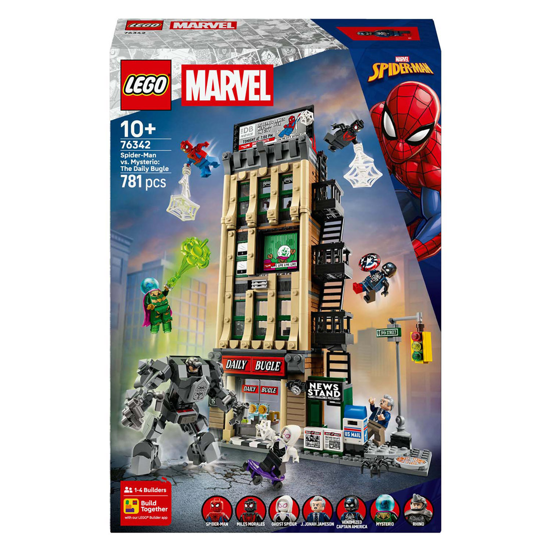 LEGO Super Heroes 76342 Marvel Spider-Man contre Mysterio : le Daily Bugle