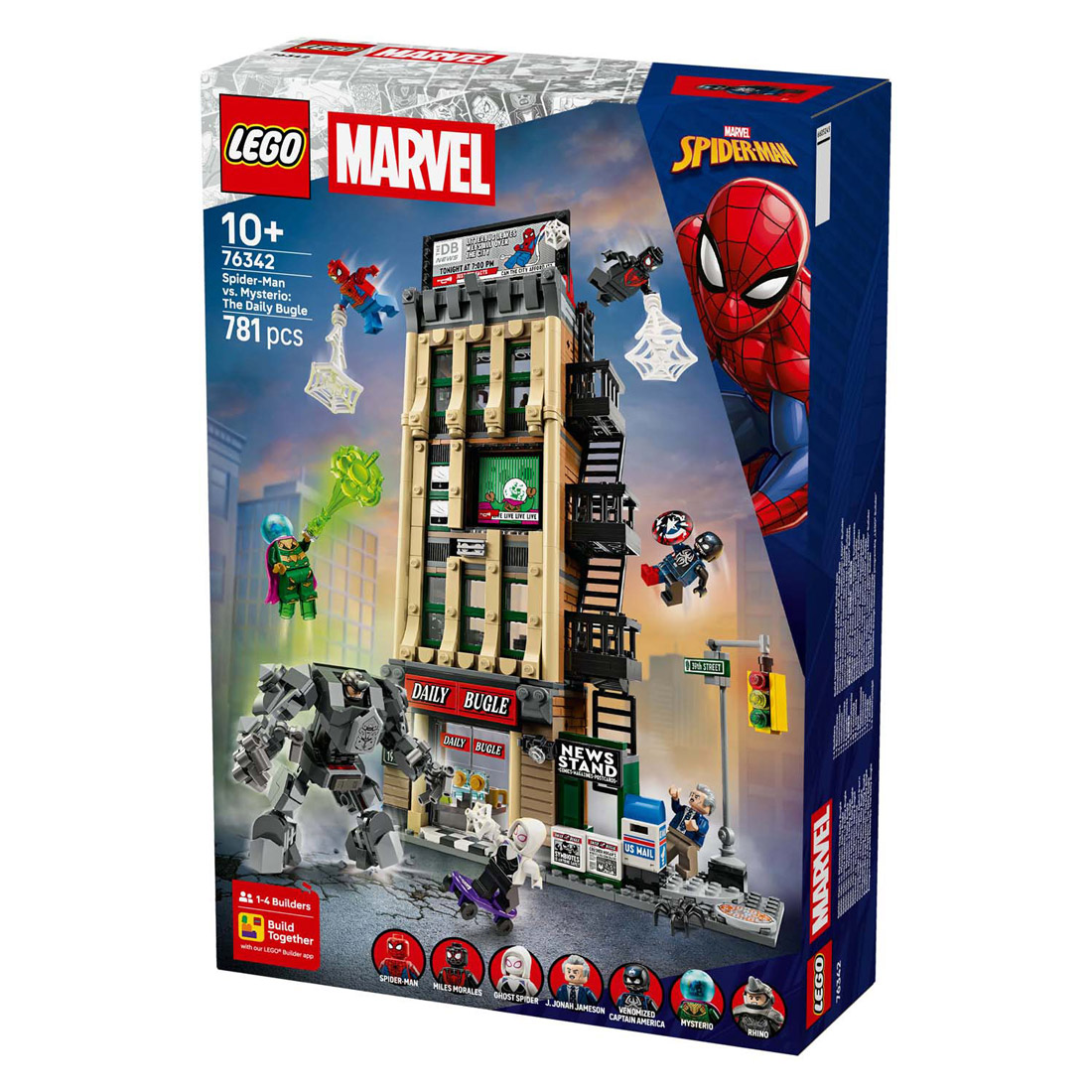 LEGO Super Heroes 76342 Marvel Spider-Man contre Mysterio : le Daily Bugle
