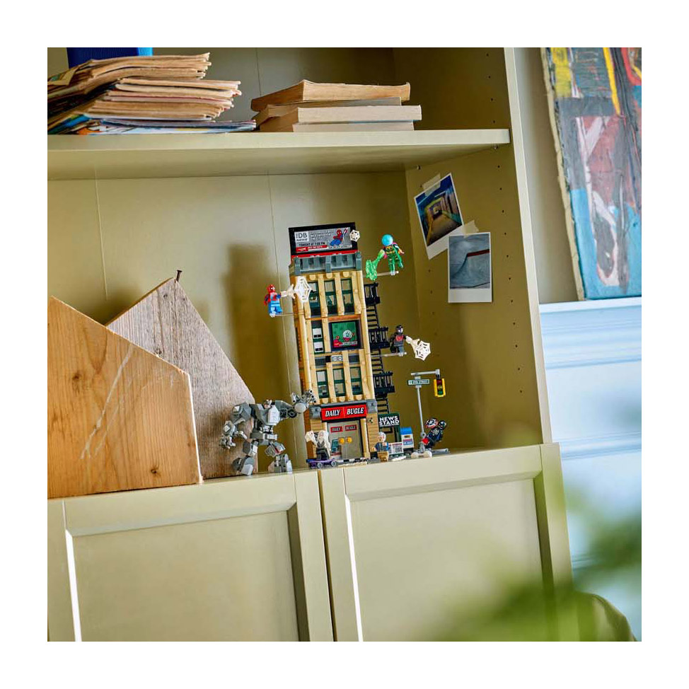 LEGO Super Heroes 76342 Marvel Spider-Man contre Mysterio : le Daily Bugle