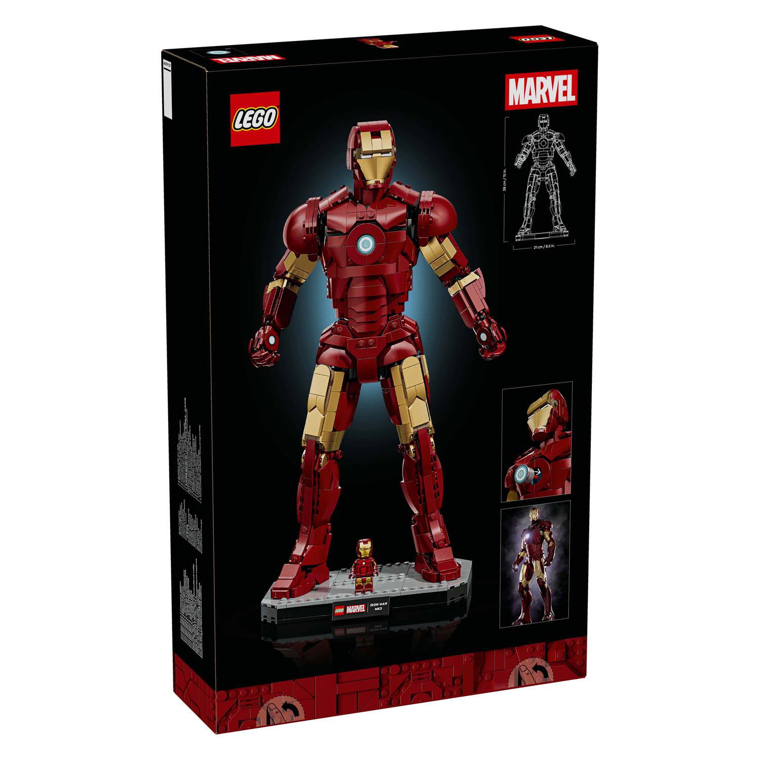 LEGO Super Heroes 76344 Marvel Iron Man Mark 3 Édition Collector