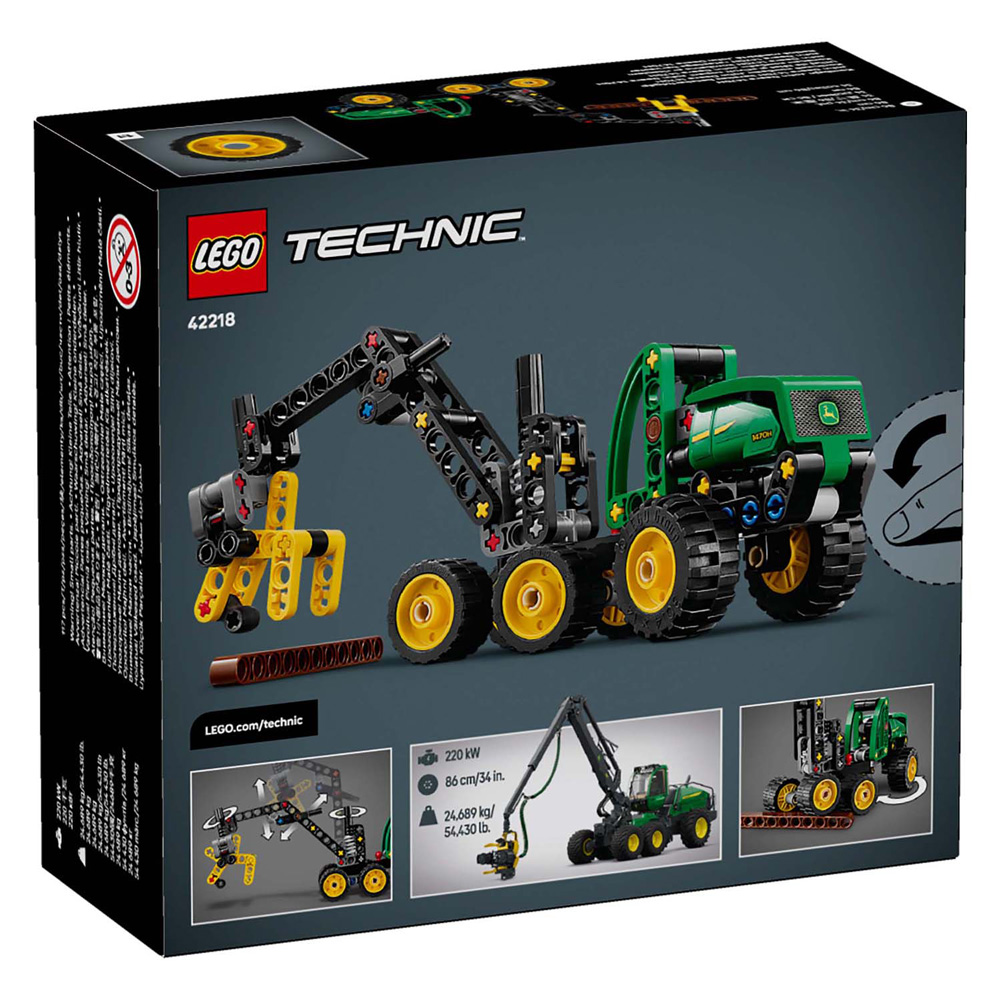 LEGO Technic 42218 John Deere 1470H houtoogstmachine