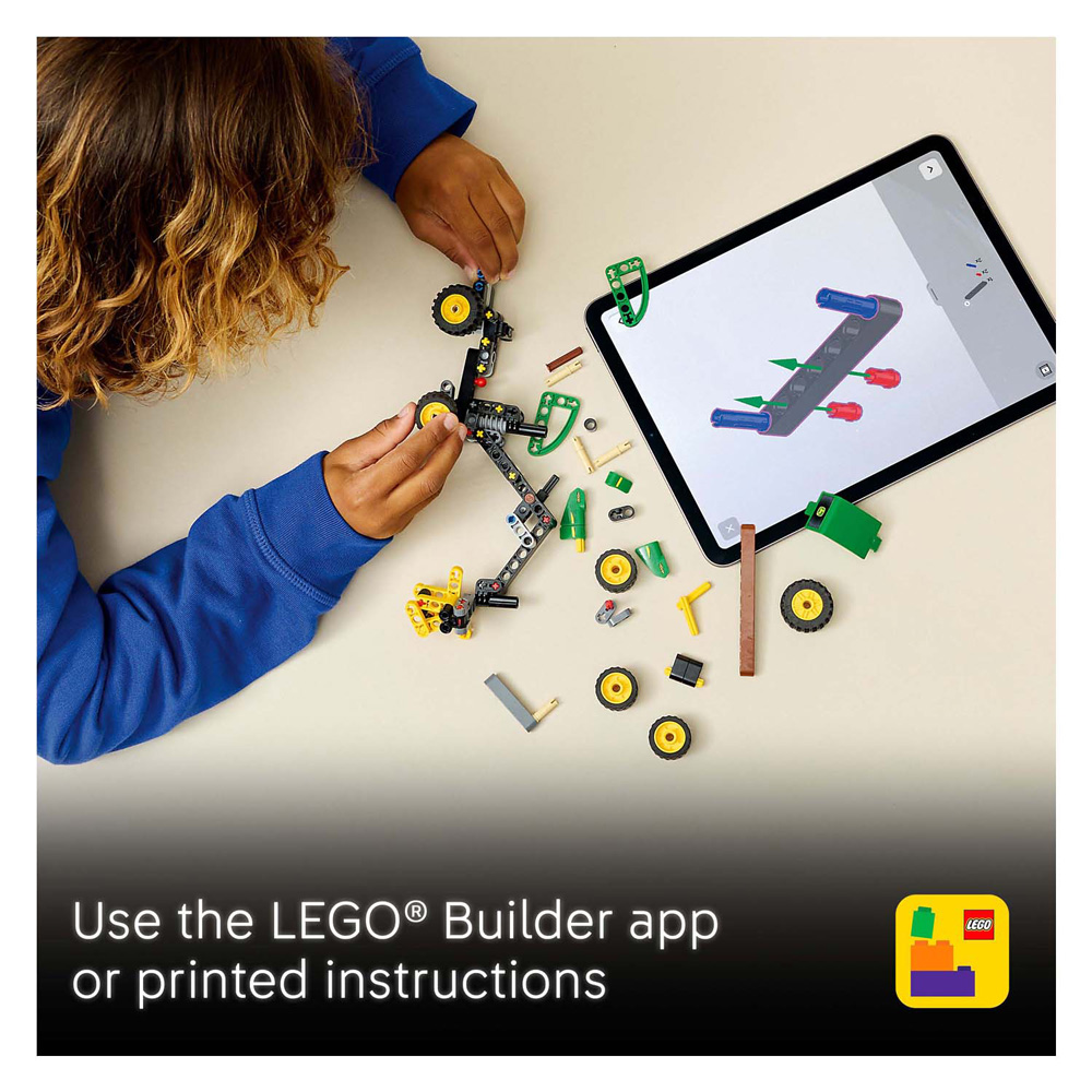 LEGO Technic 42218 John Deere 1470H houtoogstmachine