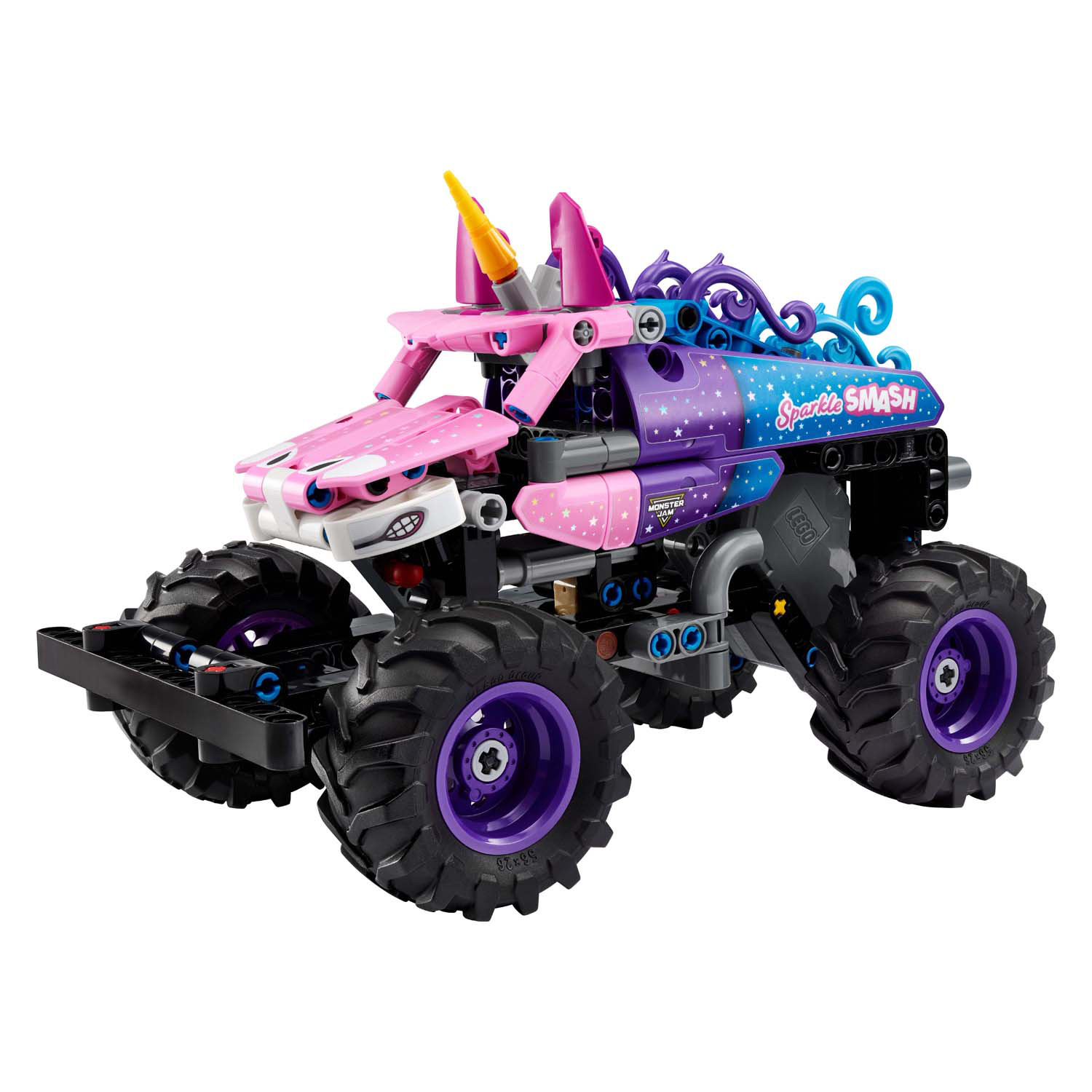 LEGO Technic 42220 Monster Jam Sparkle Smash pull-back
