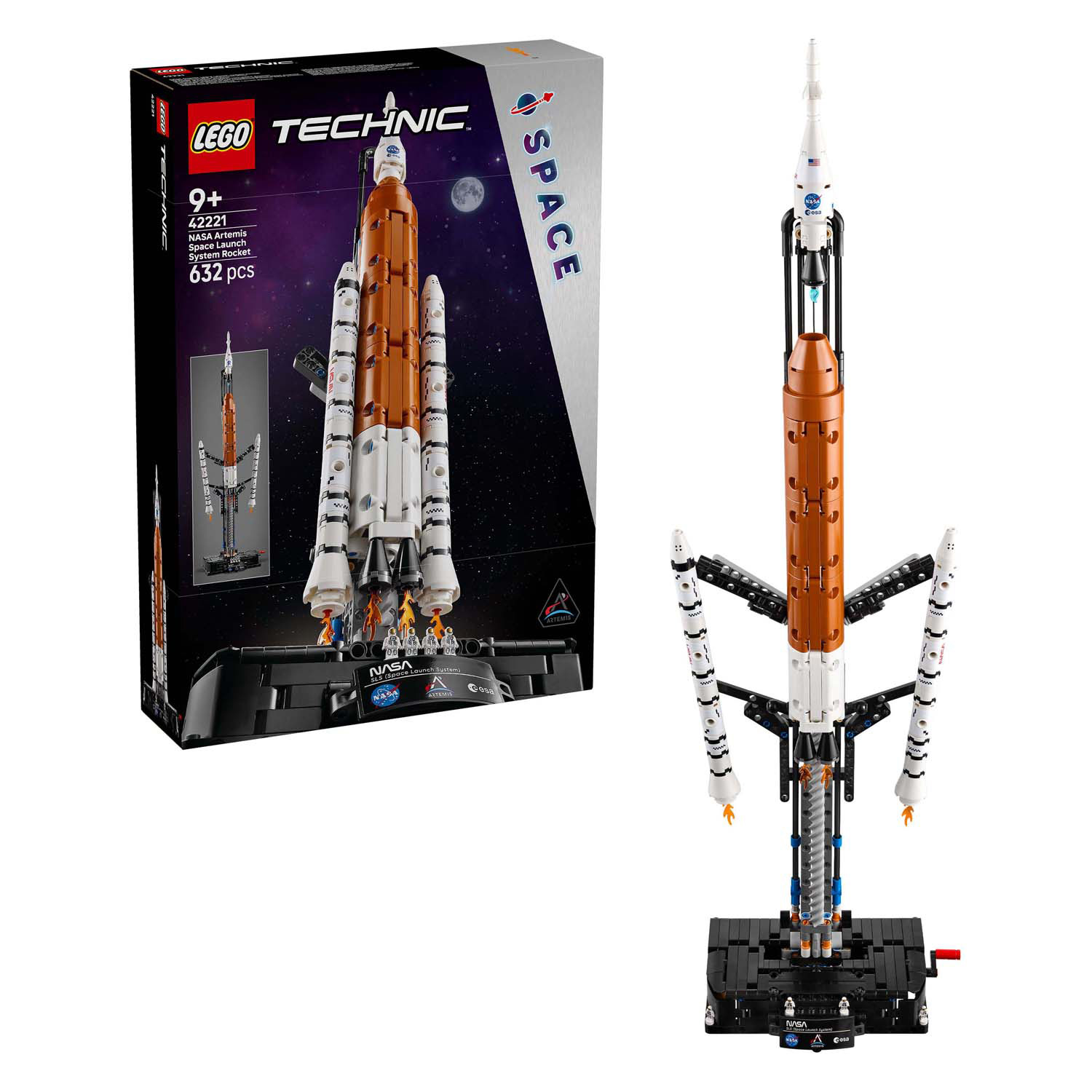 LEGO Technic 42221 NASA Artemis ruimteraket