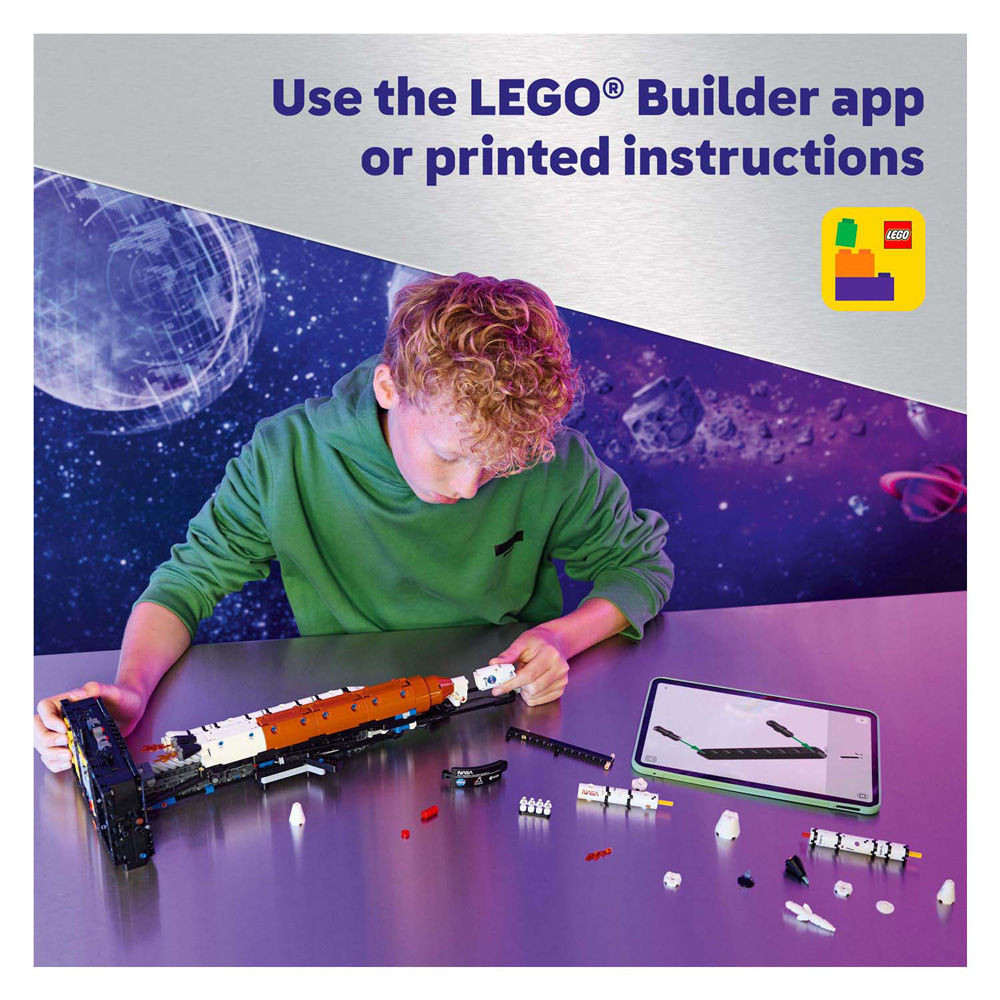 LEGO Technic 42221 NASA Artemis ruimteraket