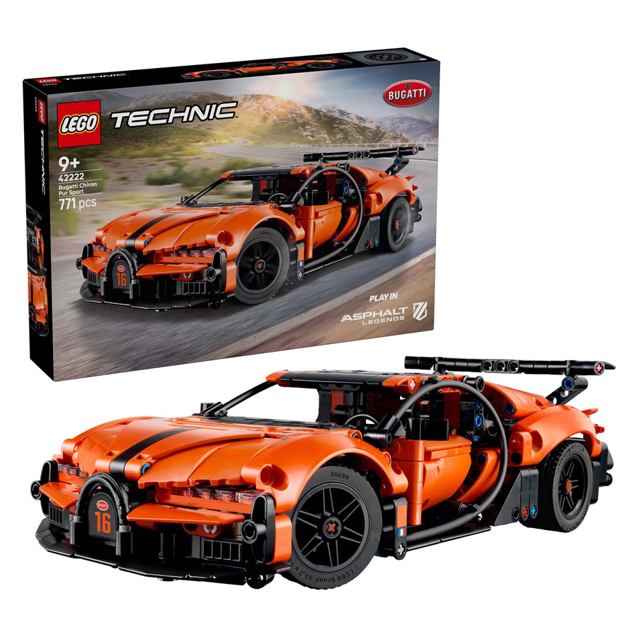 LEGO Technic 42222 Bugatti Chiron Pur Sport