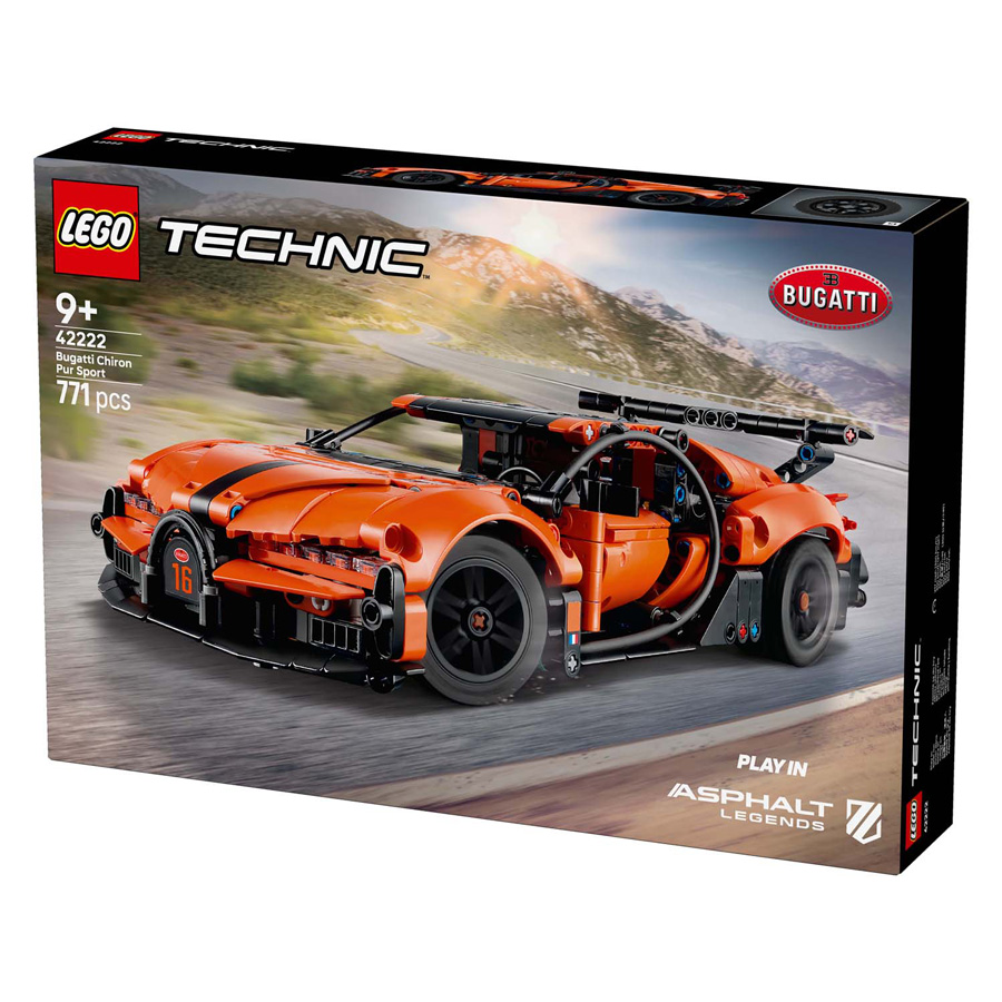 LEGO Technic 42222 Bugatti Chiron Pur Sport