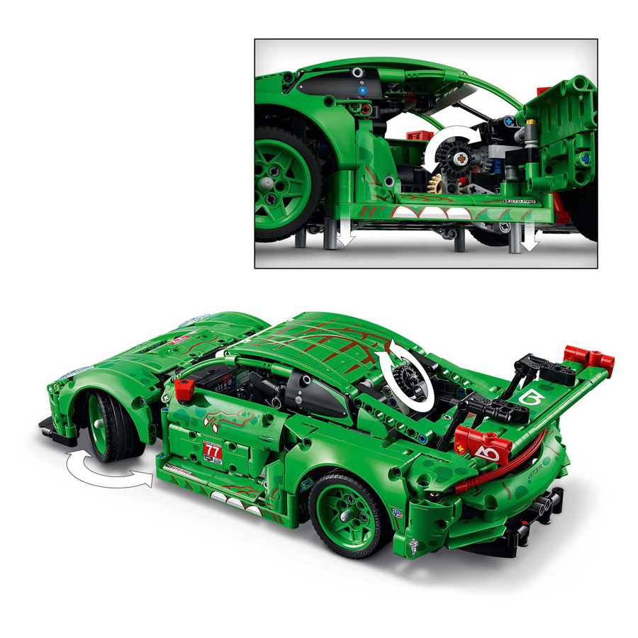 LEGO Technic 42224 Porsche 911 GT3 R REXY AO Racing auto