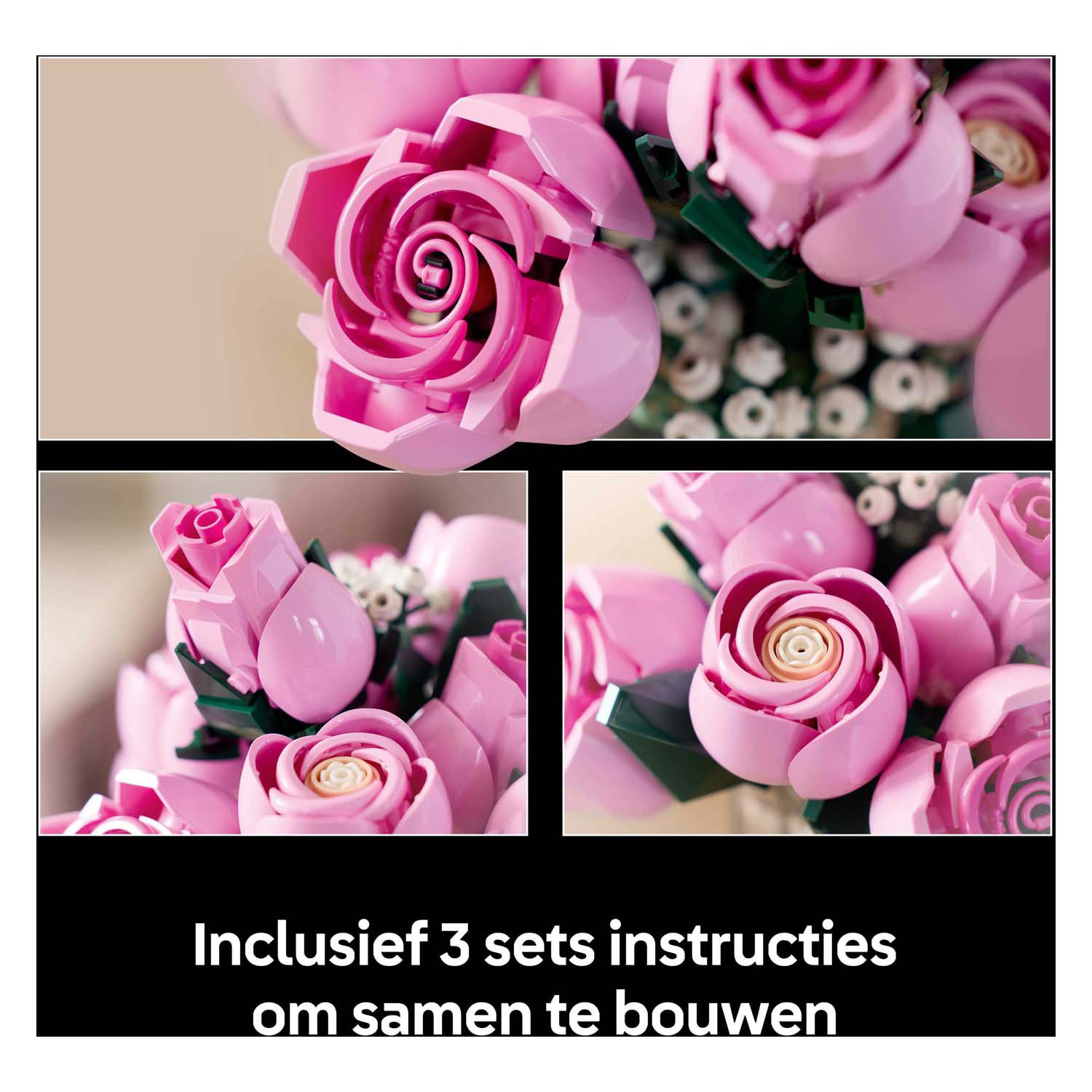 LEGO Botanicals 10374 Roze Rozenboeket