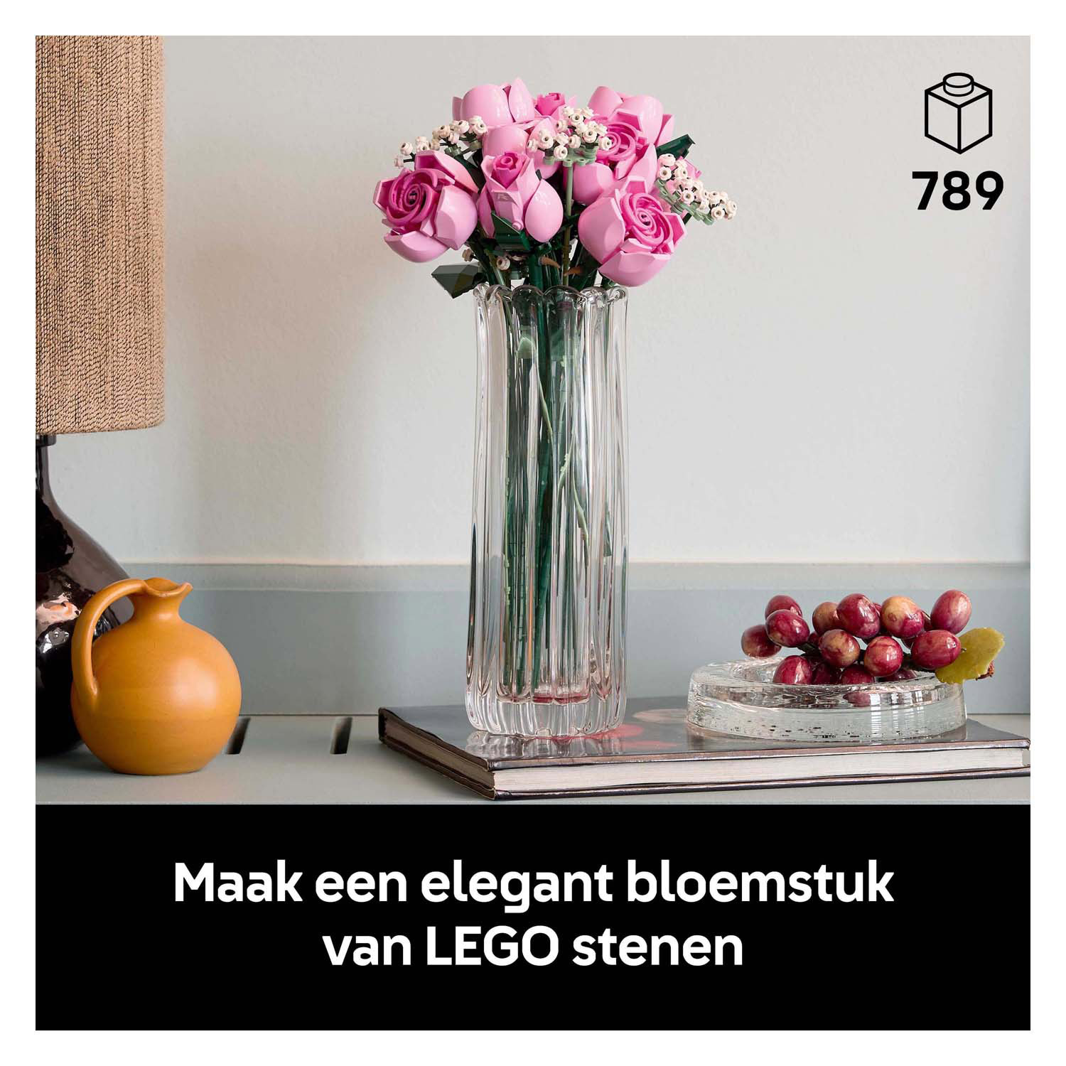 LEGO Botanicals 10374 Roze Rozenboeket