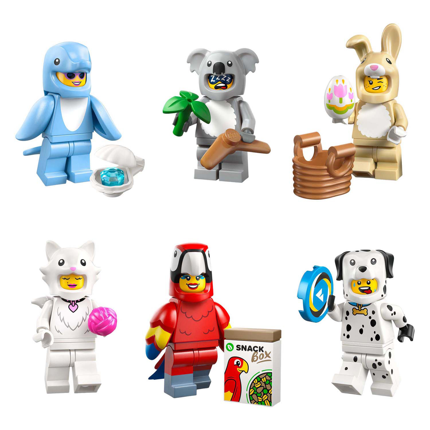 LEGO Minifigures 71051 Série 28 : Costumes d'animaux