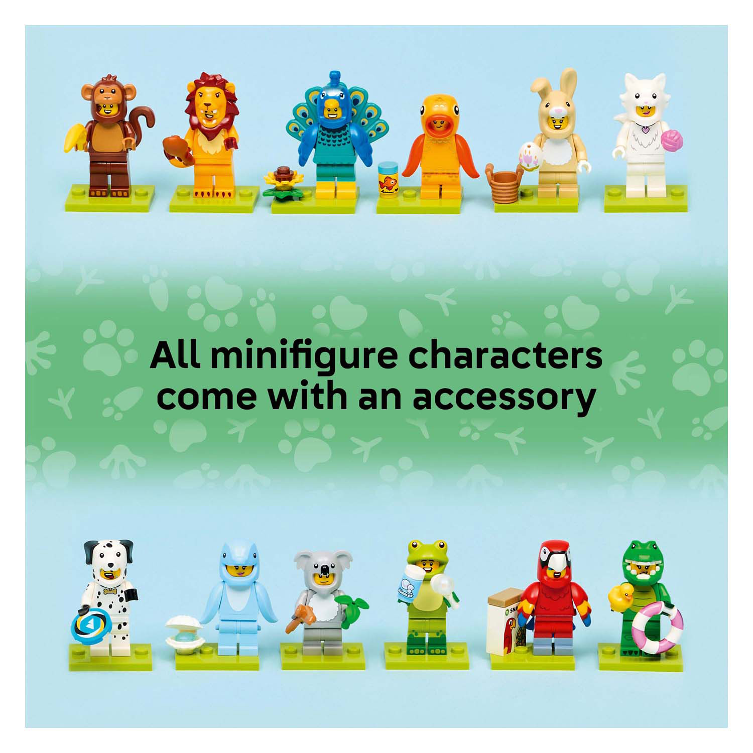 LEGO Minifigures 71051 Série 28 : Costumes d'animaux