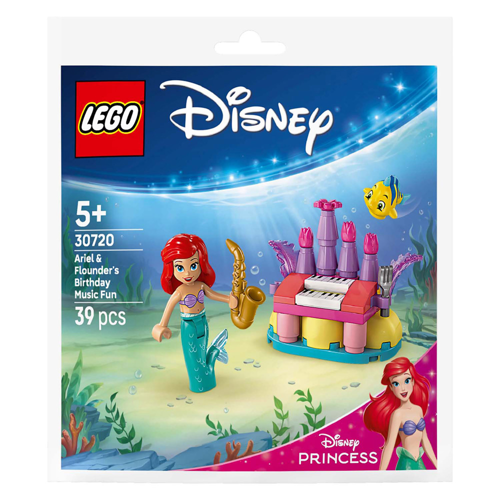 LEGO Disney Prinzessin 30720 Geburtstagsmusik von Arielle und Fabius
