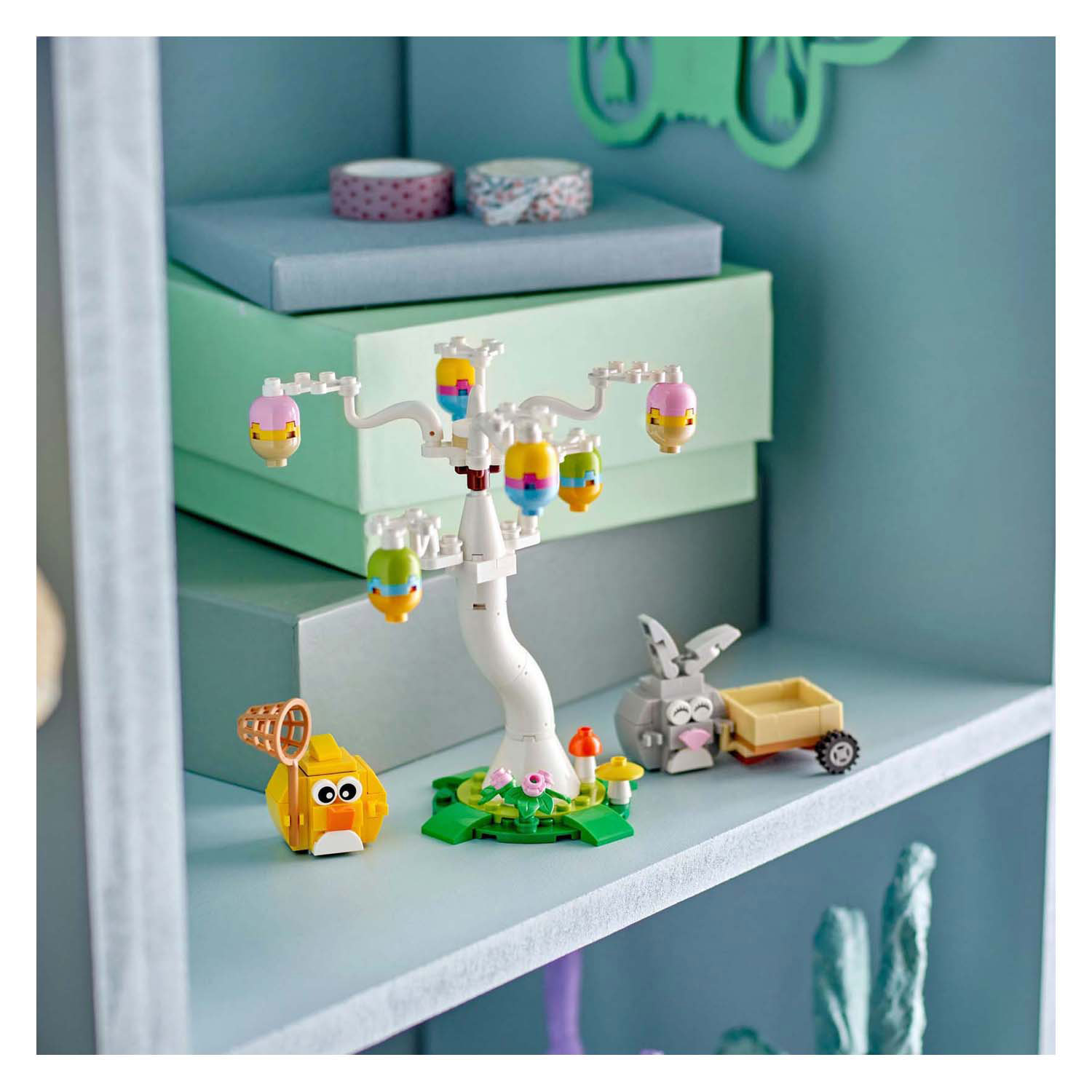 LEGO Classic 40808 Chasse aux œufs avec lapin et poussin