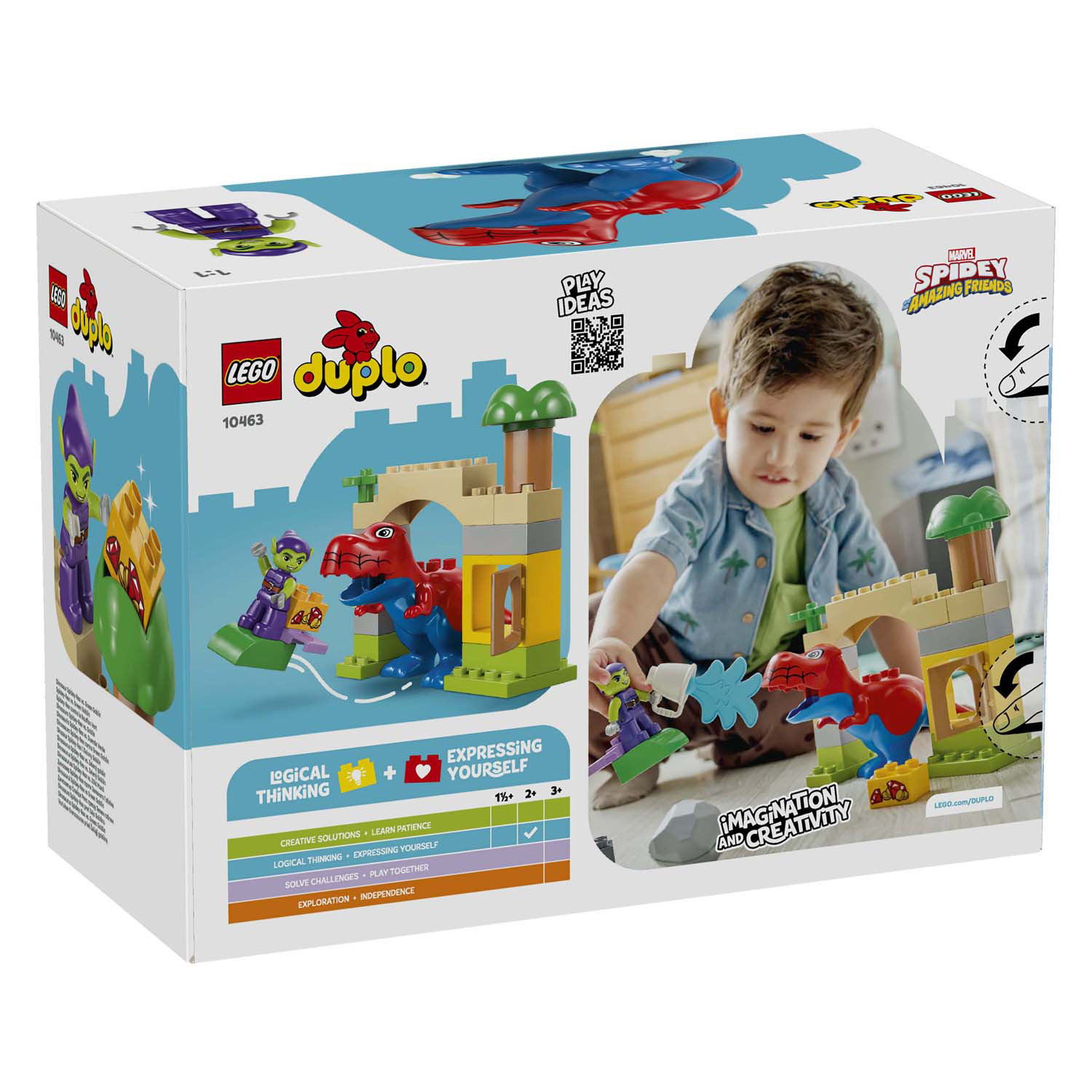 LEGO Duplo 10463 Dinosaurus Spidey-Rex vs. Green Goblin