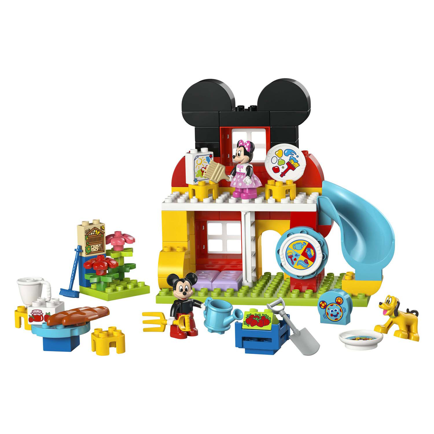 LEGO Duplo 10465 Mickey Mouse clubhuis met Minnie en Pluto