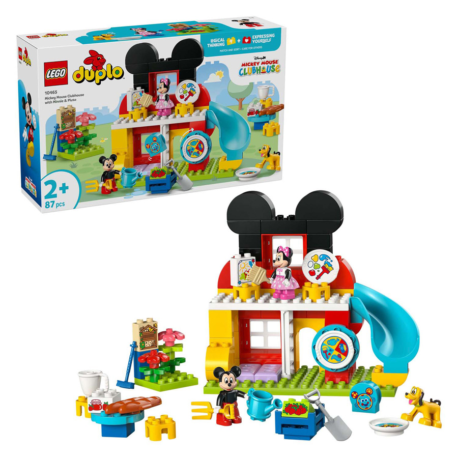 LEGO Duplo 10465 Mickey Mouse clubhuis met Minnie en Pluto