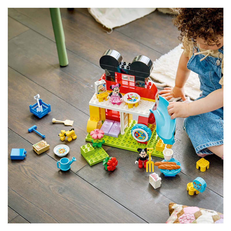 LEGO Duplo 10465 Mickey Mouse clubhuis met Minnie en Pluto