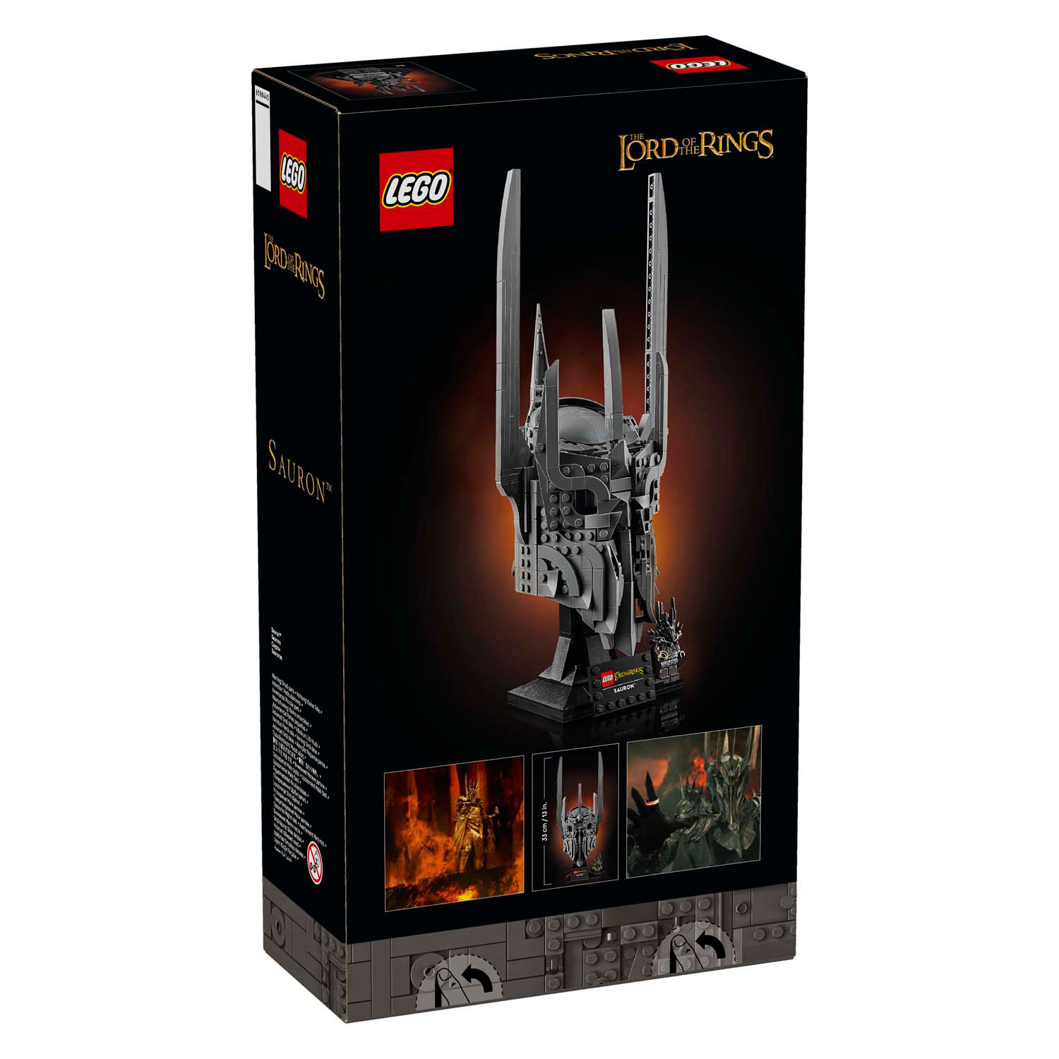 Lego ICONS 11373 Le Seigneur des Anneaux : Le Casque de Sauron