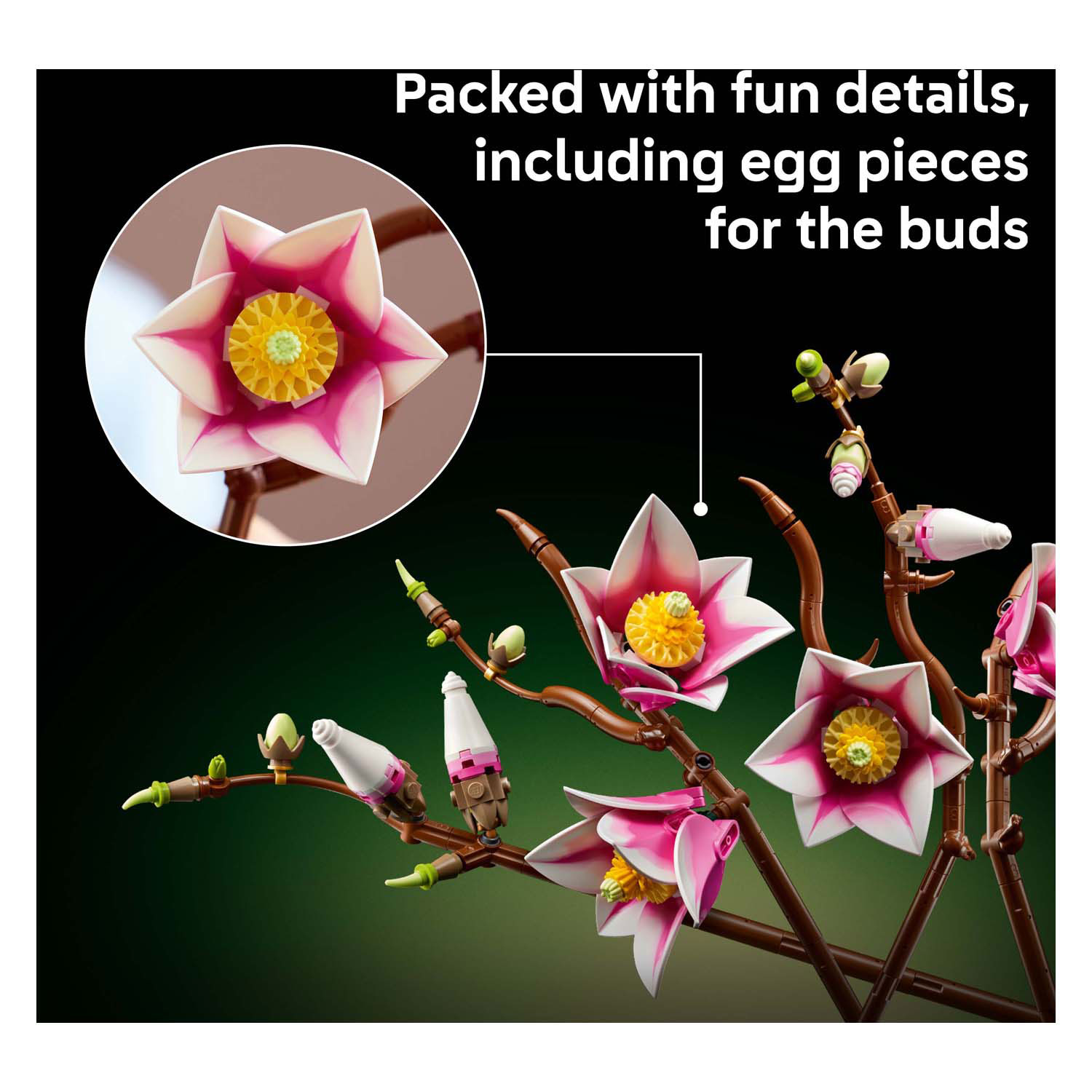 LEGO Botanicals 11510 Magnoliatakken