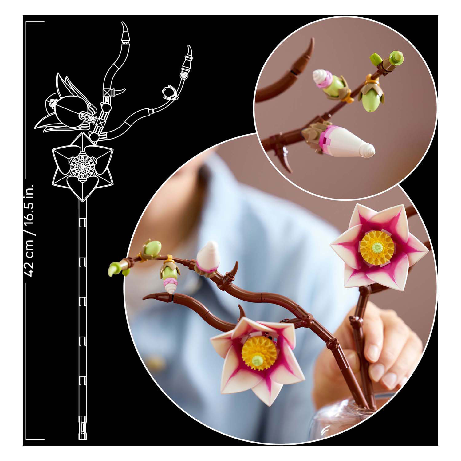 LEGO Botanicals 11510 Magnoliatakken