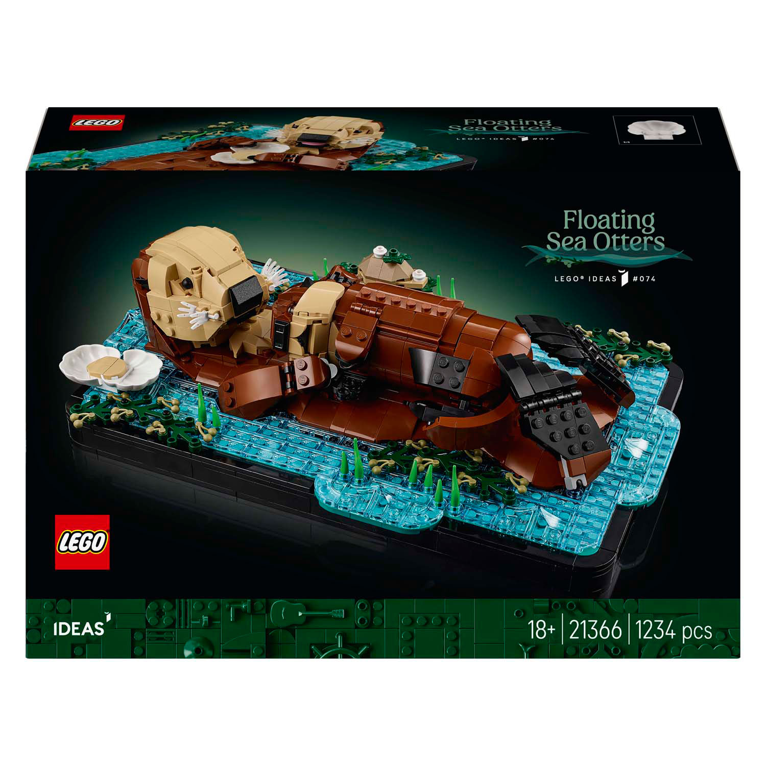 LEGO IDEAS 21366 Drijvende zeeotter